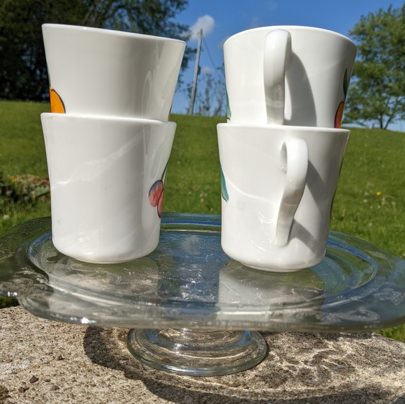 Corning Fruit themed coffee Cups - Picture 12 of 13